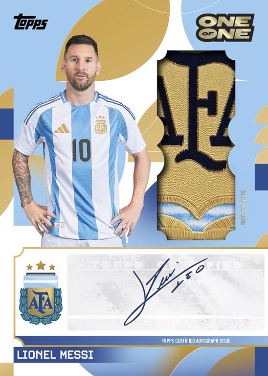 Topps 2024-25 Argentina Argentinien Team Set Box