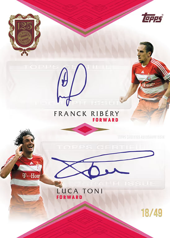 #4 Topps FC Bayern München 125th Anniversary 1x Box Hit Draft