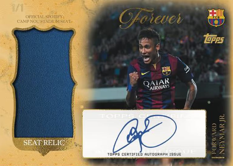 Topps 2025-26 FC Barcelona Forever Hobby Box RANDOM HIT DRAFT Spot #3