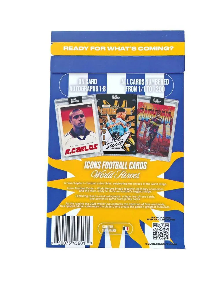 Club Legacyz Icons - World Heroes 2026 Mini Box