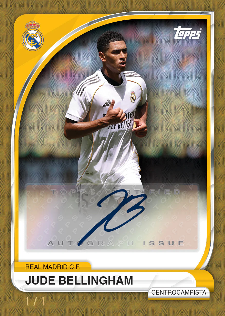 Topps 2025-26 Real Madrid Collector Tin Dose