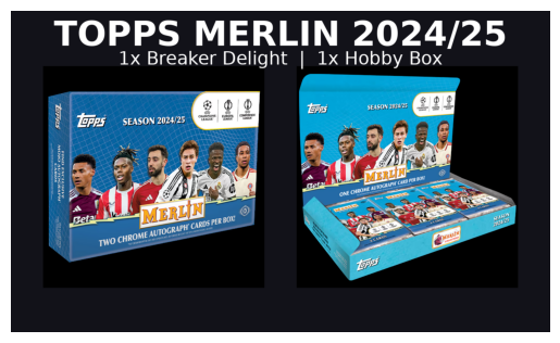 🔥 RTB – 1× Delight + 1× Hobby | Topps Merlin 24/25🔥