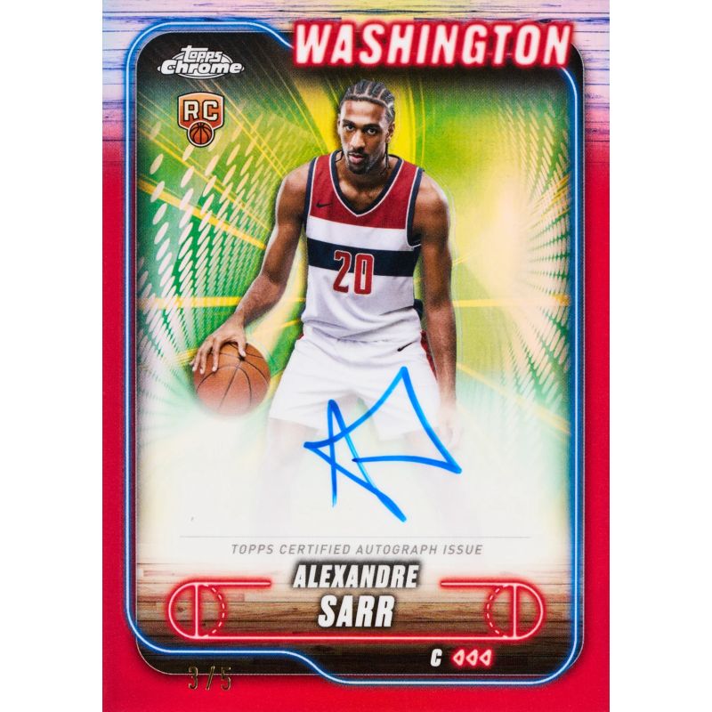 2024-25 Topps Chrome Basketball NBA Hobby Box