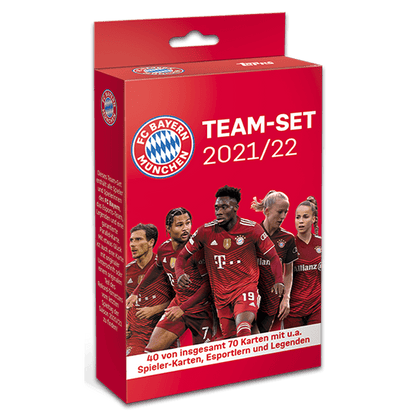 2021-22 Topps FC Bayern München Official Team Set Box