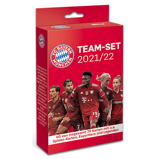 2021-22 Topps FC Bayern München Official Team Set Box