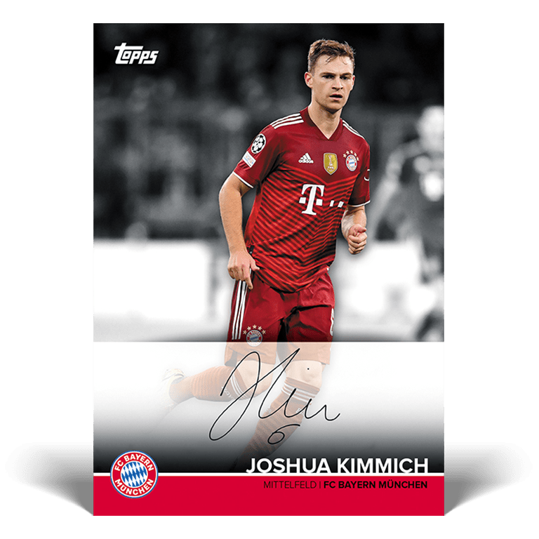 2021-22 Topps FC Bayern München Official Team Set Box