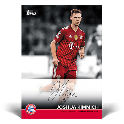 2021-22 Topps FC Bayern München Official Team Set Box