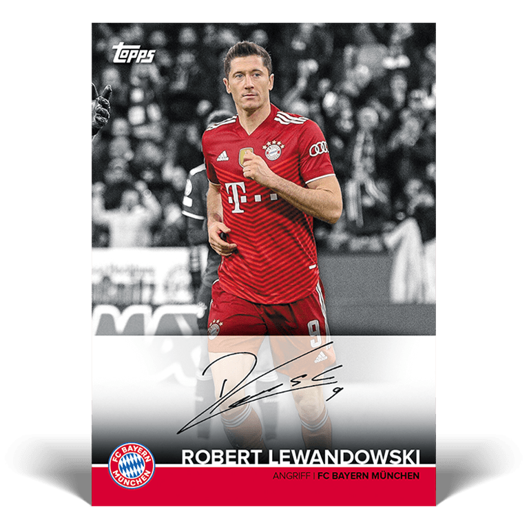 2021-22 Topps FC Bayern München Official Team Set Box