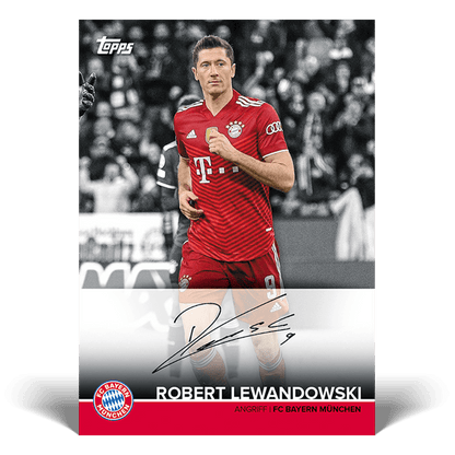 2021-22 Topps FC Bayern München Official Team Set Box