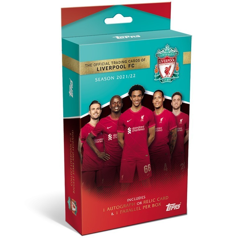 Topps Liverpool FC Official Team Set 2021-22