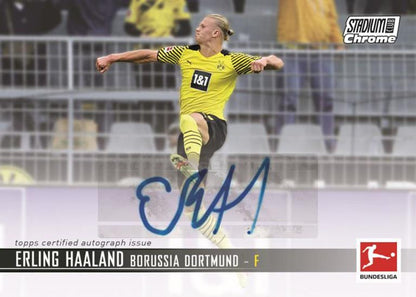 2021-22 TOPPS Stadium Club Chrome Bundesliga Soccer Hobby Box