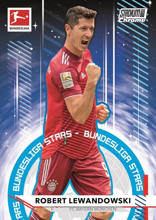 2021-22 TOPPS Stadium Club Chrome Bundesliga Soccer Hobby Box
