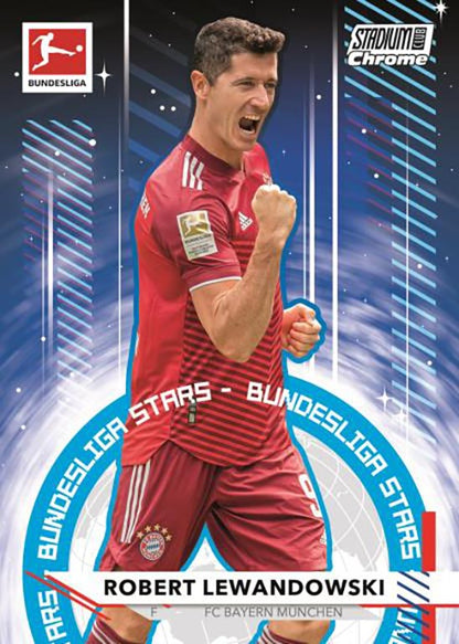 2021-22 TOPPS Stadium Club Chrome Bundesliga Soccer Hobby Box