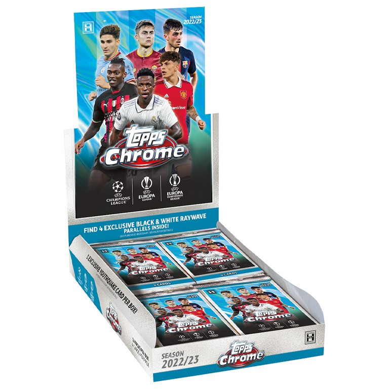 Topps Chrome UEFA Club Competitions Lite Box 2022/23