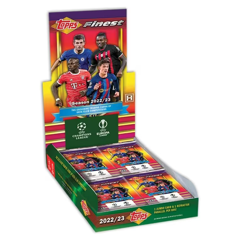 Topps Finest Flashbacks UEFA Club Competitions Soccer Hobby 2022/23