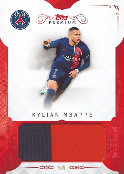Topps Premium Black & White Edition Paris Saint-Germain 2023-24 Soccer Cards Box