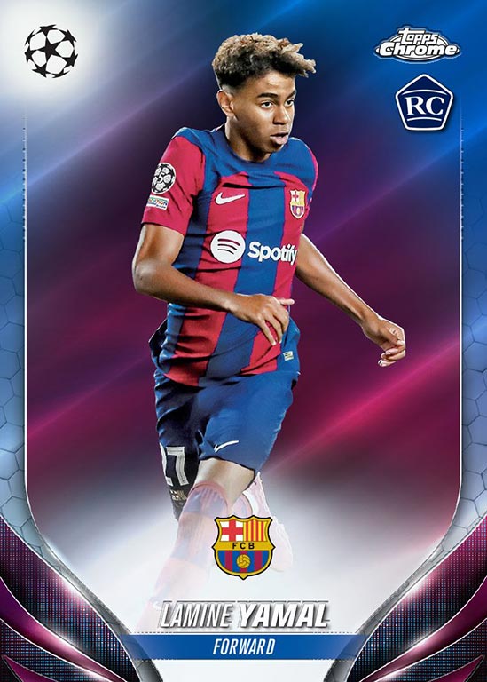 Topps Chrome UEFA Club Competitions 2023-24 Blaster Box