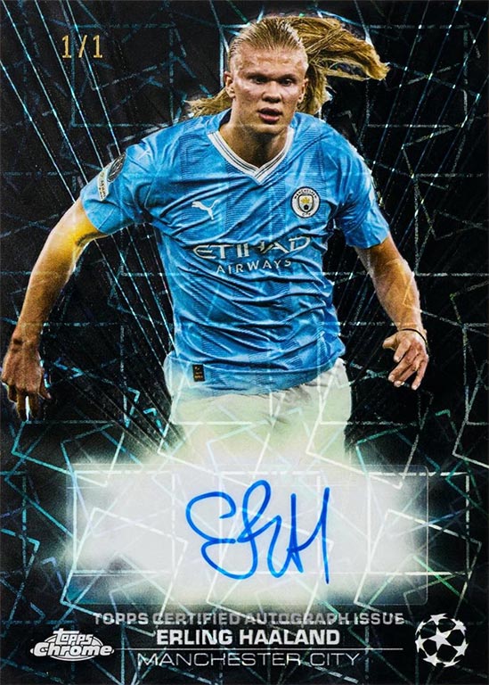 Topps Chrome UEFA Club Competitions 2023-24 Blaster Box