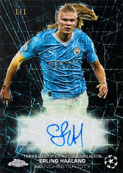 Topps Chrome UEFA Club Competitions 2023-24 Blaster Box