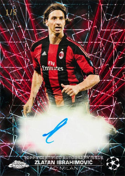 Topps Chrome UEFA Club Competitions 2023-24 Blaster Box