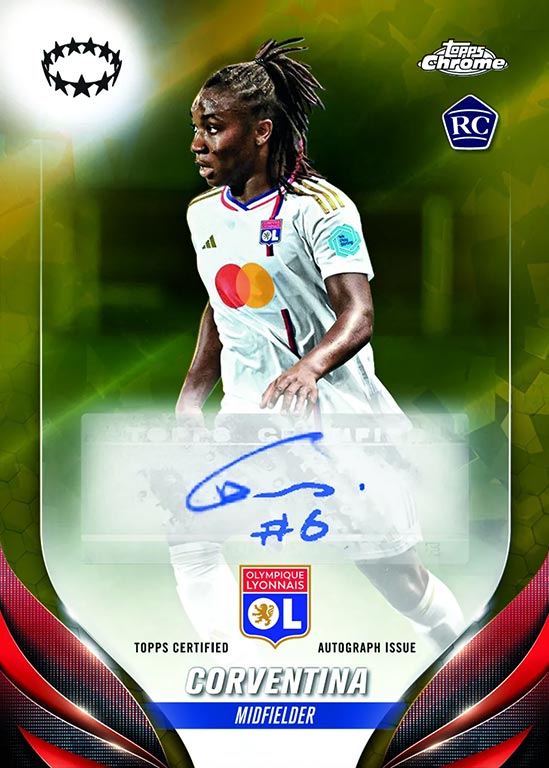 Topps Chrome UEFA Women’s Champions League Soccer Blaster Box 2023/24