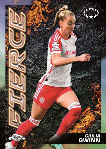 Topps Chrome UEFA Women’s Champions League Soccer Blaster Box 2023/24