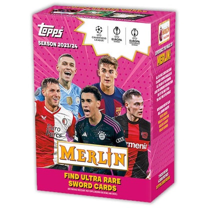 Topps 2023/24 Merlin Chrome UEFA Club Competitions Value Box