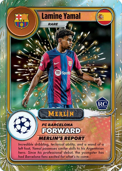 Topps 2023/24 Merlin Chrome UEFA Club Competitions Value Box