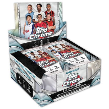 #2 Groupsbreak Topps 2024-25  UEFA Club Competitions Soccer Cards Jumbo Box