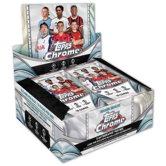 #1 Groupsbreak Topps 2024-25  UEFA Club Competitions Soccer Cards Jumbo Box