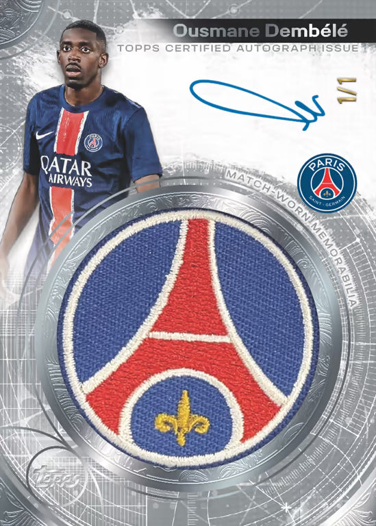 Topps Exhibition Paris Saint-Germain 2024/25