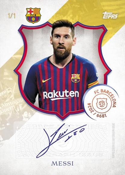 2024-25 TOPPS FC Barcelona 125 Years Anniversary  Hobby Box