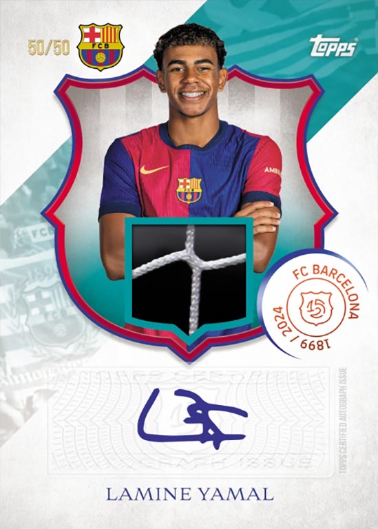 2024-25 TOPPS FC Barcelona 125 Years Anniversary  Hobby Box