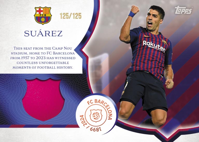 2024-25 TOPPS FC Barcelona 125 Years Anniversary  Hobby Box