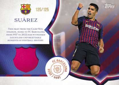 2024-25 TOPPS FC Barcelona 125 Years Anniversary  Hobby Box