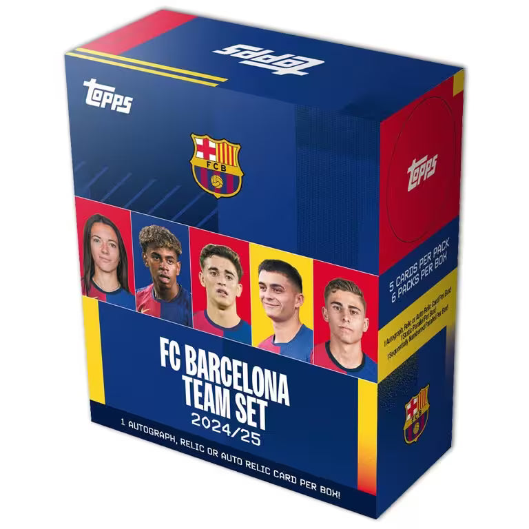 Topps FC Barcelona Official Team Set 2024/25