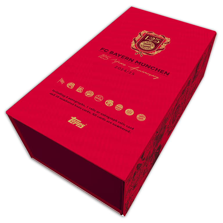 #2 Topps FC Bayern München 125th  Anniversary 1x Box Hit Draft