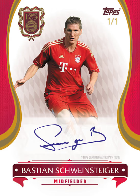 #3 Topps FC Bayern München 125th  Anniversary 1x Box Hit Draft