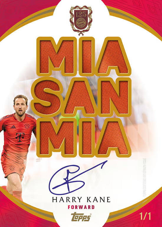 #1 Topps FC Bayern München 125th  Anniversary 1x Box Hit Draft