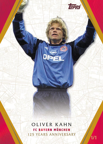 #3 Topps FC Bayern München 125th  Anniversary 1x Box Hit Draft