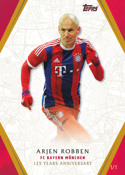 #1 Topps FC Bayern München 125th  Anniversary 1x Box Hit Draft