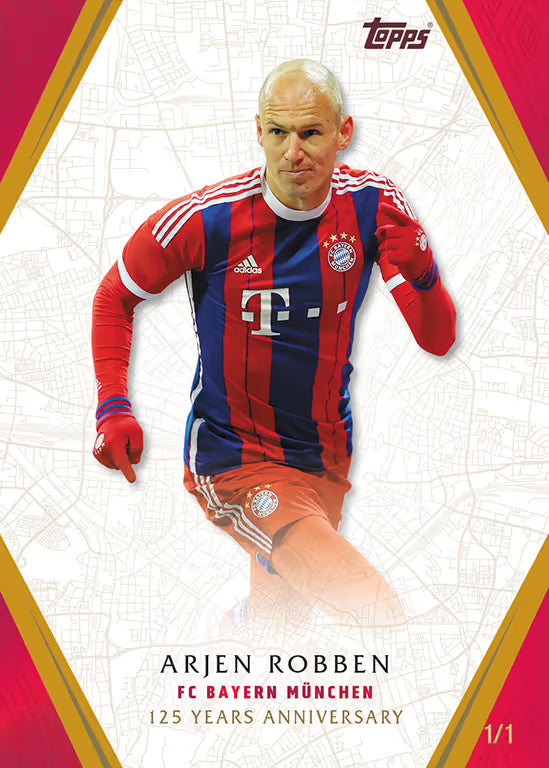 #3 Topps FC Bayern München 125th  Anniversary 1x Box Hit Draft