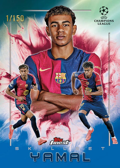 Topps 2024-25 UCC Chrome Finest Hobby Box