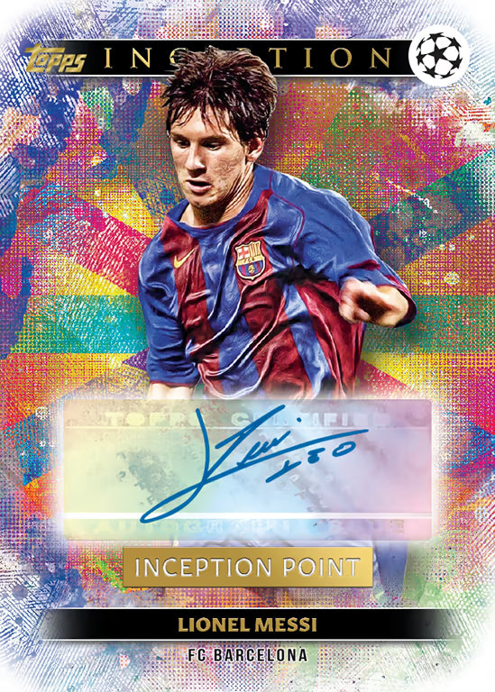 Topps Inception UEFA Club Competitions Soccer Cards Hobby Box 2024/25