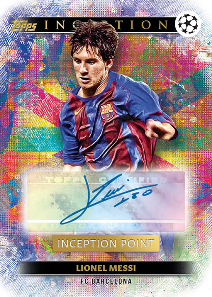 Topps Inception UEFA Club Competitions Soccer Cards Hobby Box 2024/25