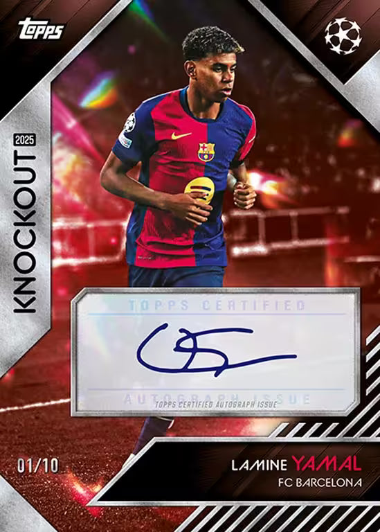 2024/25 Topps Knockout UEFA Club Competiton Hobby Box