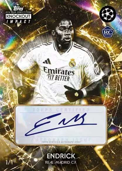 2024/25 Topps Knockout UEFA Club Competiton Hobby Box