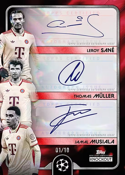 2024/25 Topps Knockout UEFA Club Competiton Hobby Box