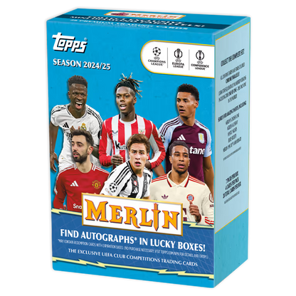 Topps Merlin UEFA Club Competitions Blaster Box 2024-25