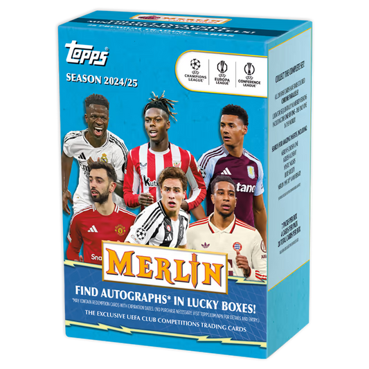 Topps Merlin UEFA Club Competitions Blaster Box 2024-25